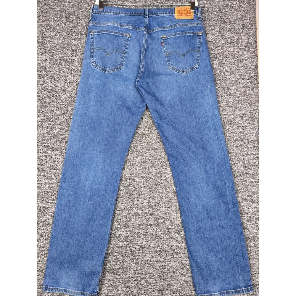 Levi's 569 Jeans Men 34x36 Blue Loose Straight Leg Denim